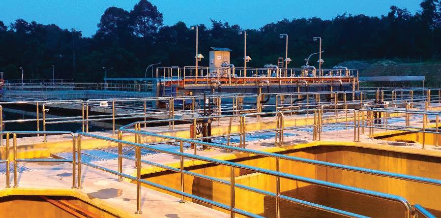 Rubber dam, Bayong Water Treatment Works