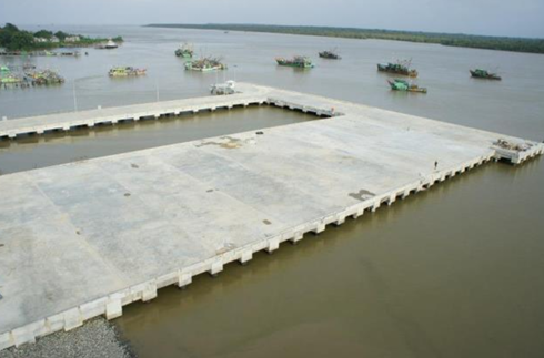 Jetty at Muara Tebas Land District, Kuching